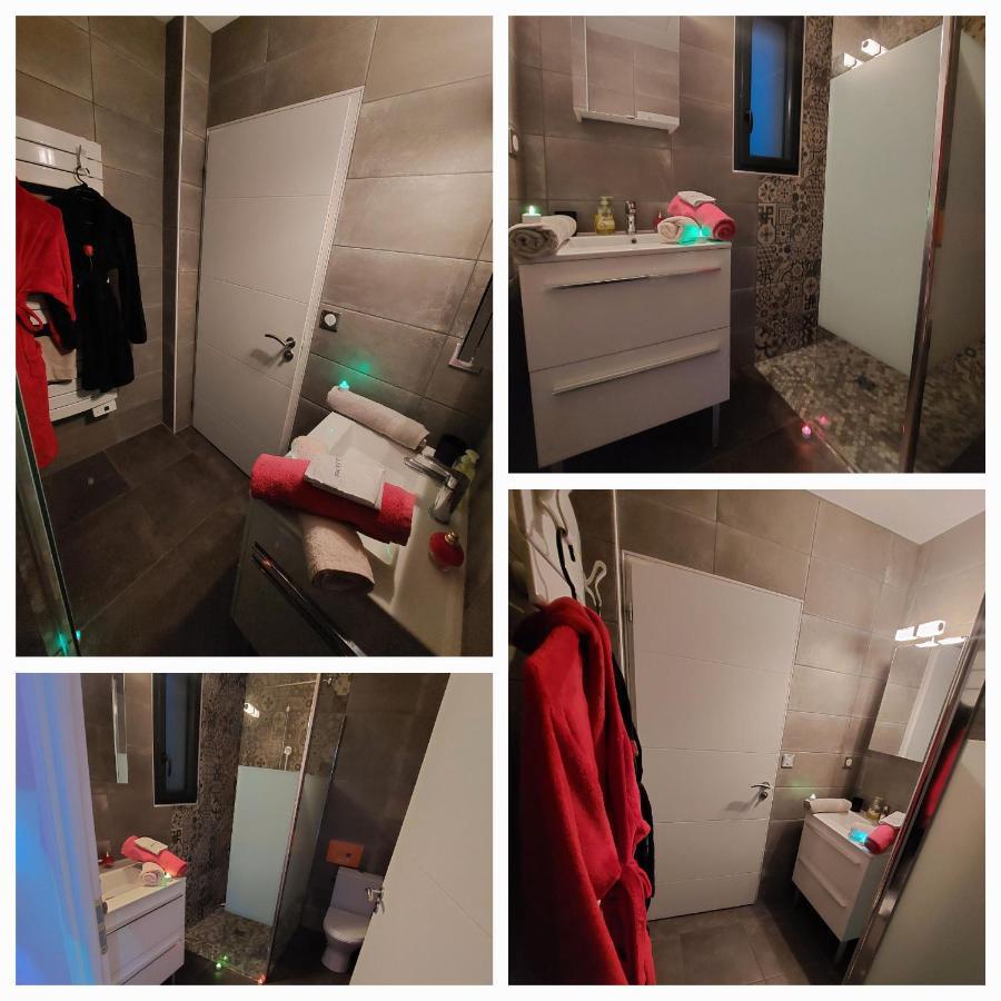 Un Sejour Romantique En Couple Avec Jacuzzi Prive Chromotherapie Jardin Maison Privee Ychoux Экстерьер фото